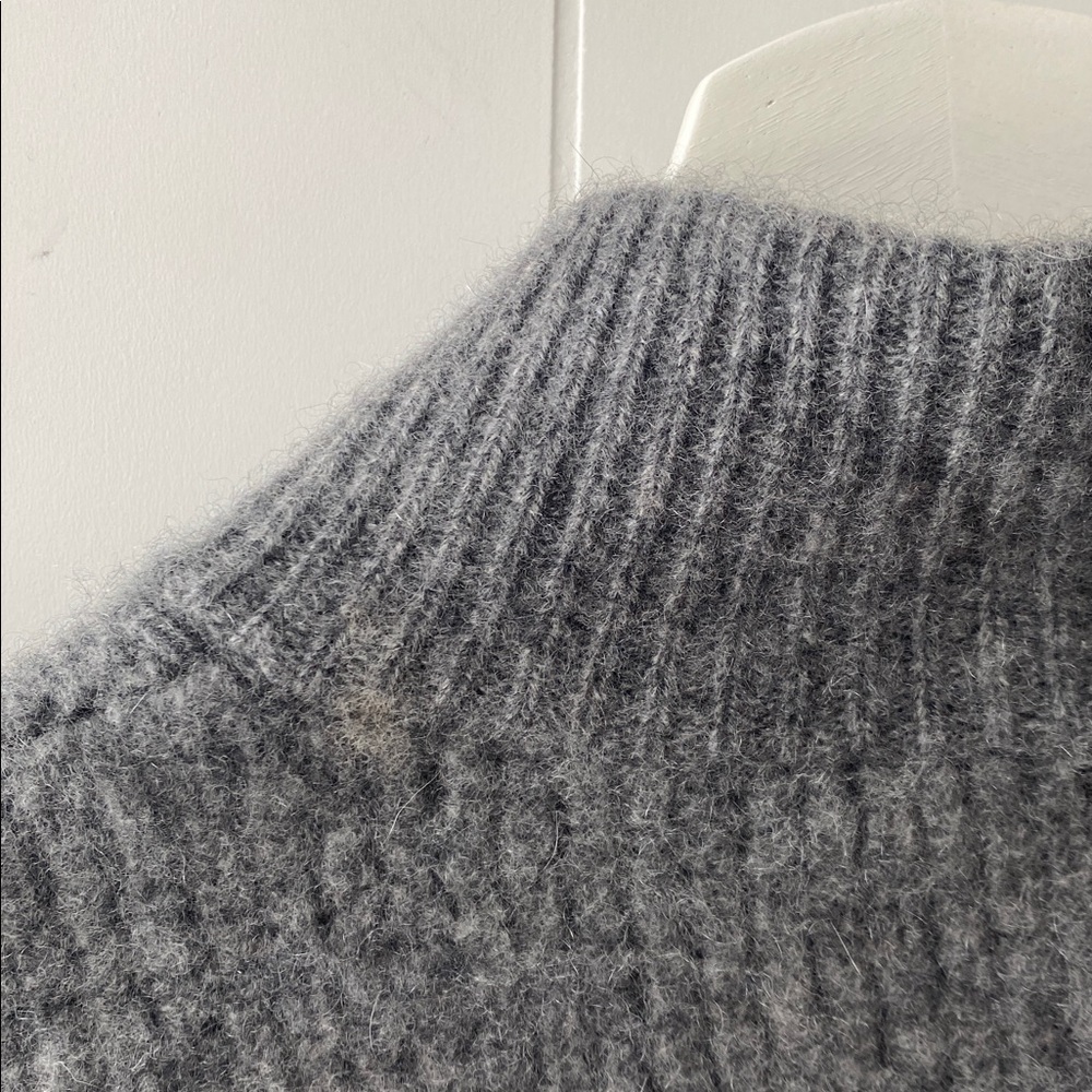Reformation Dennis Oversized Full Zip Cashmere Cardigan - Picture 11 of 11